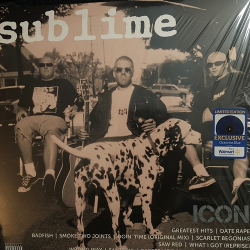 Picture of ICON (BLUE VINYL)(LP) by SUBLIME