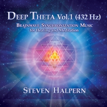 Picture of Steven Halpern - Deep Theta Vol. 1 (432 Hz) Brainwave Synchronization Music For Healing And Meditation [CD]