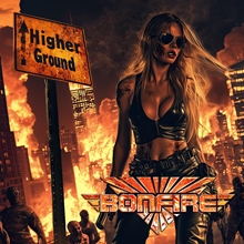 Picture of Higher Ground (Black Vinyl) (LP) by Bonfire