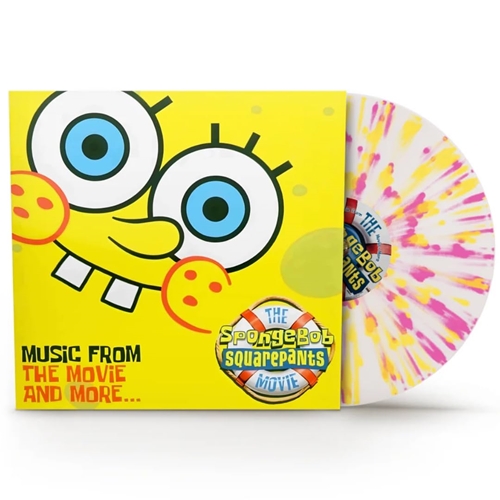 Picture of The SpongeBob SquarePants Movie-Music From The Movie and More (Colour Vinyl) [Record Store Day]  by Various Artists