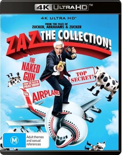 Picture of ZAZ: THE COLLECTION! (AIRPLANE! / TOP SECRET! / THE NAKED GUN: FROM THE FILES OF POLICE SQUAD!) [UHD]