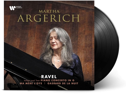 Picture of Ravel: Adagio from Piano Concerto in G, Ma Mère l'Oye, Gaspard de la nuit (LP) by Martha Argerich