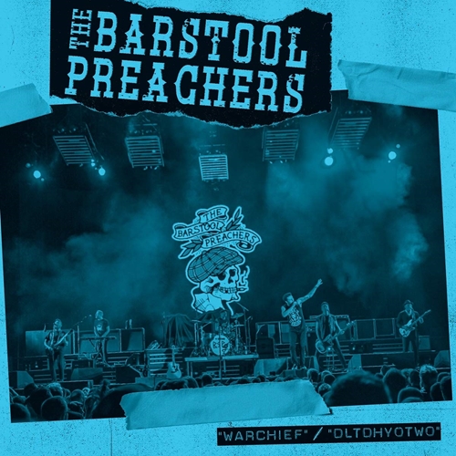 Picture of The Barstool Preachers - Warchief / Dltdhyotwo (electric Blue Vinyl) [7 INCH]