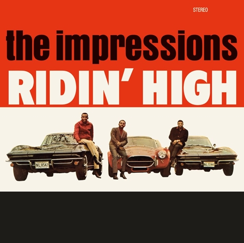 Picture of RIDIN HIGH (LP) by IMPRESSIONS,THE