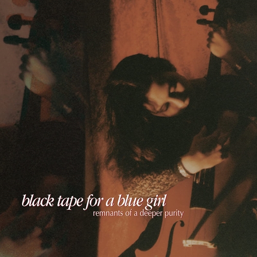 Picture of Black Tape For A Blue Girl - Remnants Of A Deeper Purity (2LP 2025 Hand Poured Orange Rust Swirl) [LP]