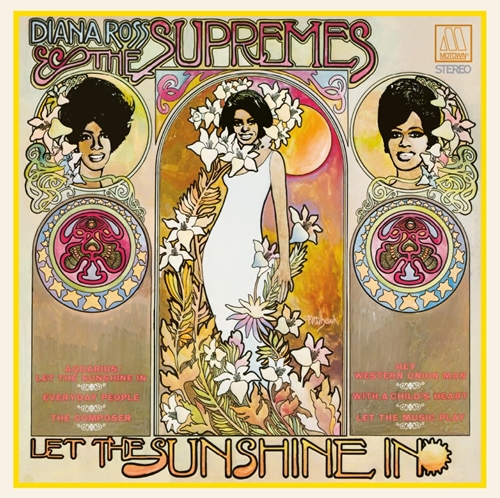 Picture of LET THE SUNSHINE IN (LP) by DIANA ROSS AND THE SUPREMES