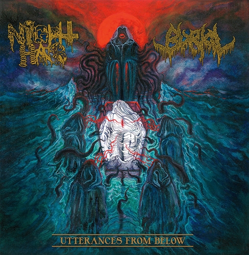 Picture of Night Hag & Burial - Utterances From Below [LP]