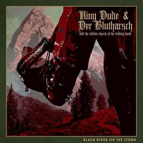 Picture of King Dude & Der Blutharsch And The Infinite Church Of The Leading Hand - Black Rider On The Storm[CD]  **CANCELED**