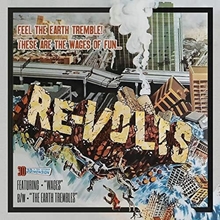 Picture of The Re-volts - Wages (orange/yellow Galaxy Vinyl) [7 INCH]