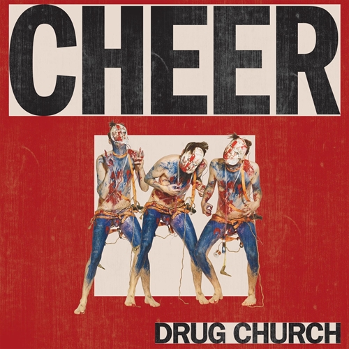 Picture of Cheer (Red/Bone/Black Ice Tri-Stripe Vinyl) (LP) by Drug Church